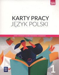 Język polski 1 Karty pracy Zakres podstawowy i rozszerzony - Ewa Nowak - książka