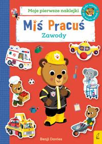 Miś Pracuś. Zawody. Książka z naklejkami - Davies Benji - książka