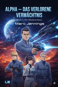 ALPHA - DAS VERLORENE VERMÄCHTNIS - Buch 1- Der Wiederaufbau - Marc Jennings - ebook