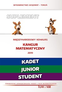 Matematyka z wesołym kangurem Suplement 2019 (Kadet/Junior/Student) -  - książka