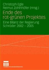 Ende des rot-grünen Projekts -  - ebook