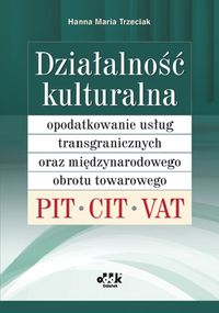 Działalność kulturalna - Trzeciak Hanna Maria - książka