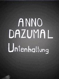 Untenhaltung - Anno Dazumal - ebook