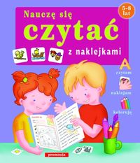 Nauczę się czytać z naklejkami 5-8 lat -  - książka