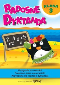 Radosne dyktanda - klasa 3 - Marta Kurdziel - książka