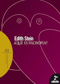 ¿Qué es filosofía? - Edith Stein - ebook