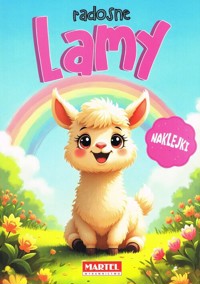 Kolorowanka z naklejkami Radosne lamy -  - książka