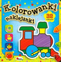 Kolorowanki naklejanki -  - książka