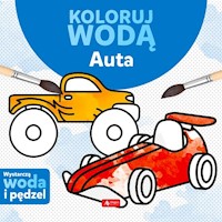 Koloruj wodą Auta - Tkocz Justyna - książka