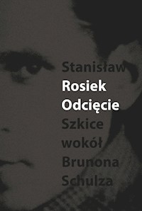 Odcięcie Szkice wokół Schulza - Stanisław Rosiek - książka