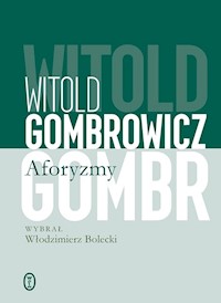 Aforyzmy - Witold Gombrowicz - ebook + książka