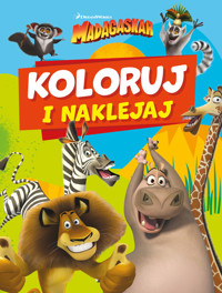 Koloruj i naklejaj. Madagaskar - zbiorowa praca - książka