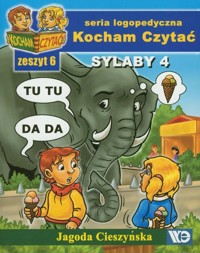 Kocham czytać Zeszyt 6 Sylaby 4 - Cieszyńska Jagoda - książka
