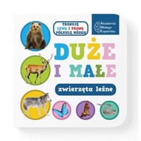Duże i małe Zwierzeta leśne -  - książka