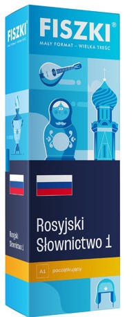 Rosyjski. Fiszki - Słownictwo 1. Poziom A1 - Kinga Perczyńska - książka