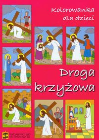 Kolorowanka dla dzieci Droga Krzyżowa -  - książka