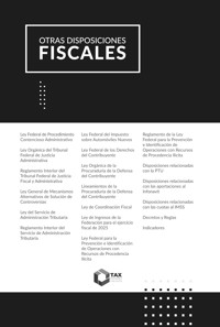 Otras Disposiciones Fiscales 2025 - José Pérez Chávez - ebook
