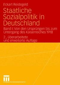 Staatliche Sozialpolitik in Deutschland - Eckart Reidegeld - ebook