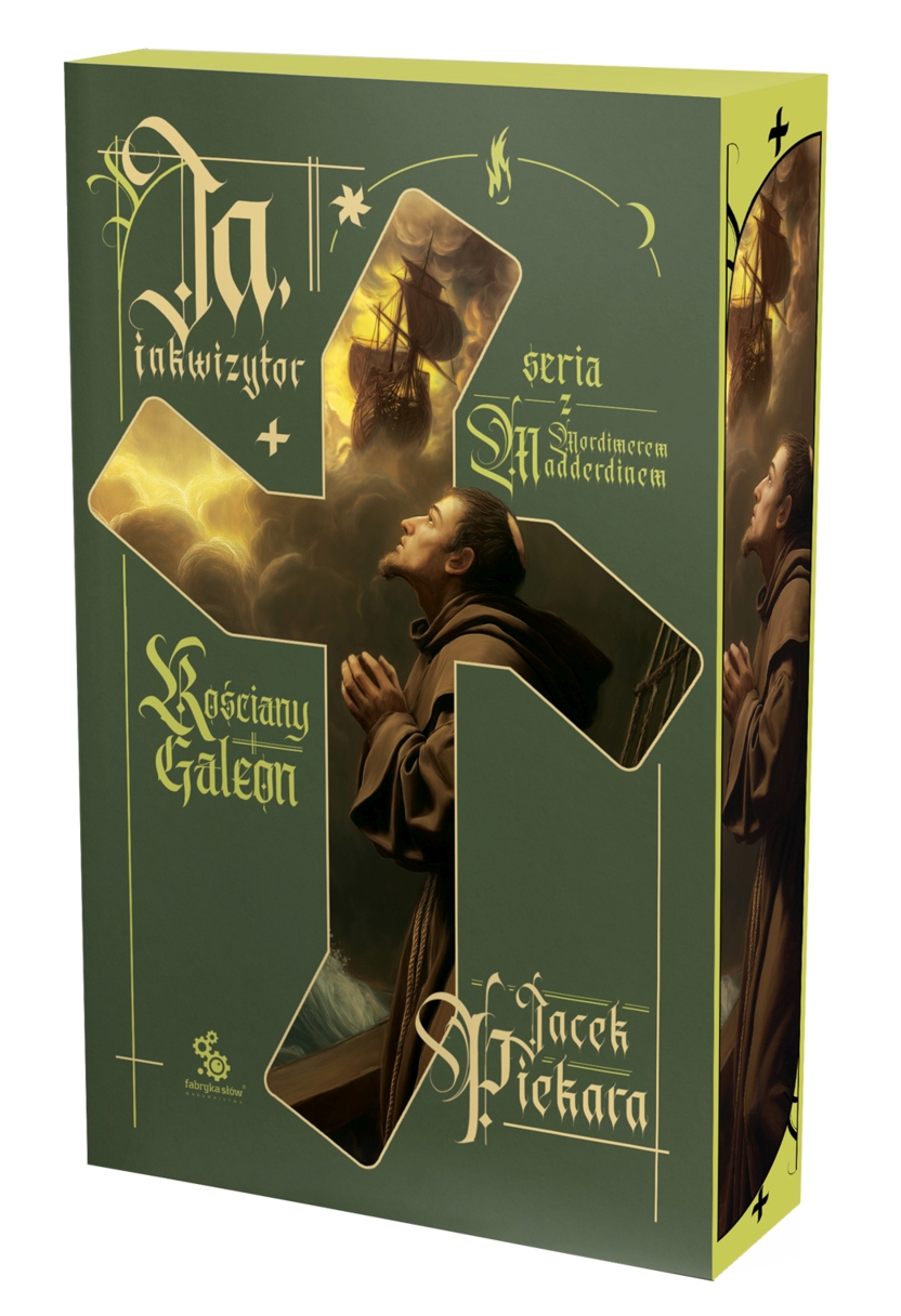 Ja, inkwizytor. Kościany galeon (barwione brzegi) - Jacek Piekara - książka