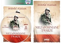 Niezapomniane twarze + CD - Witold Kieżun - książka