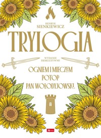 Trylogia wydanie ekskluzywne (kolorowe brzegi) - Henryk Sienkiewicz - książka