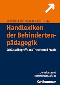 Handlexikon der Behindertenpädagogik -  - ebook