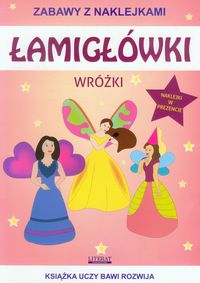 Łamigłówki Wróżki Zabawy z naklejkami -  - książka