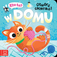 W domu. Kto to? Puk, puk! Otwórz okienko! - Katarzyna Łanocha - książka