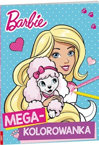 Barbie  Megakolorowanka -  - książka