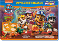 Psi Patrol. Kraina puzzli. Spotkanie z dinzaurami - zbiorowa praca - książka