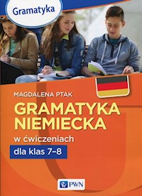 Gramatyka niemiecka w ćwicz.dla klas 7-8 -  - książka