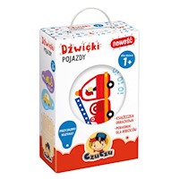 CzuCzu Dźwięki Pojazdy 1+ - - książka
