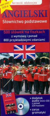 Fiszki Angielski Słownictwo podstawowe -  - książka