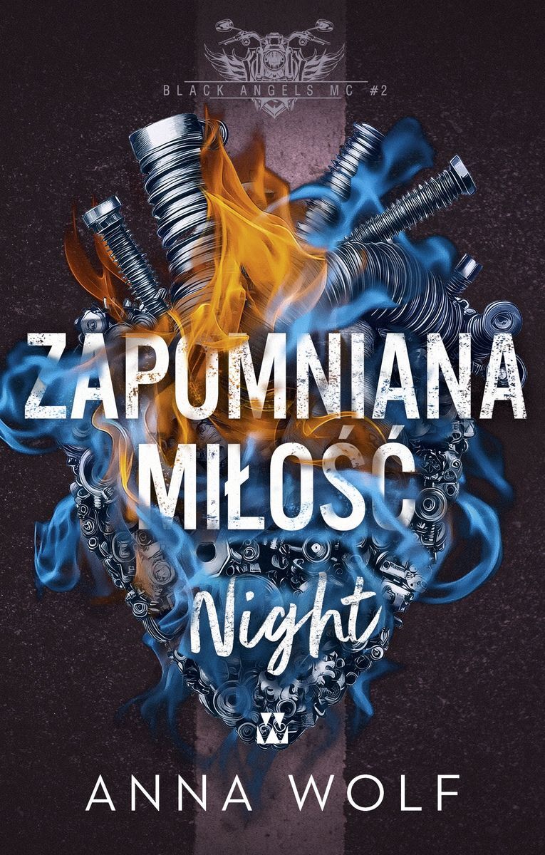 Zapomniana miłość. Night. Black Angels MC. Tom 2 - Wolf Anna - książka