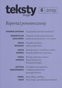Teksty Drugie. Reportaż ponowoczesny - Wielu autorów - ebook