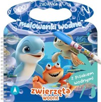 Zadanka & malowanki wodne. Zwierzęta wodne - Wioleta Żyłowska - książka