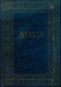 Biblia podróżna granatowa -  - książka