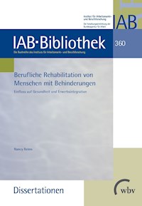 Berufliche Rehabilitation von Menschen mit Behinderungen - Nancy Reims - darmowy ebook