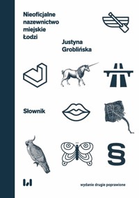 Nieoficjalne nazewnictwo miejskie Łodzi - Groblińska Justyna - książka