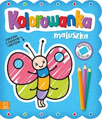 Kolorowanka maluszka Obrazki z grubym obrysem Niebieskie ciasteczko - Bator Agnieszka - książka