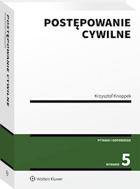 Postępowanie cywilne - Krzysztof Knoppek - książka