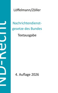 Nachrichtendienstgesetze des Bundes - Markus Löffelmann - ebook