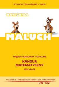 Matematyka z wesołym kangurem kategoria Maluch 2022 - Bobiński Zbigniew, Jędrzejewicz Piotr, Kamiński, Brunon, Krause Agnieszka, Kraśkiewicz Witold - książka