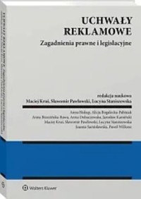 Uchwały reklamowe Zagadnienia prawne i legislacyjne -  - książka
