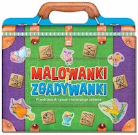 Malowanki i zgadywanki Przedszkolak rysuje i rozwiązuje zadania -  - książka