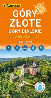 Góry Złote. Mapa turystyczna w skali 1:35 000 (wersja wodoodporna) - zbiorowa praca - książka
