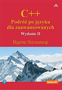 C++ Podróż po języku dla zaawansowanych - Stroustrup Bjarne - książka