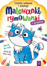 Malowanki rymowanki z kotkiem. Czytam sylabami... - Bogusław Michalec - książka