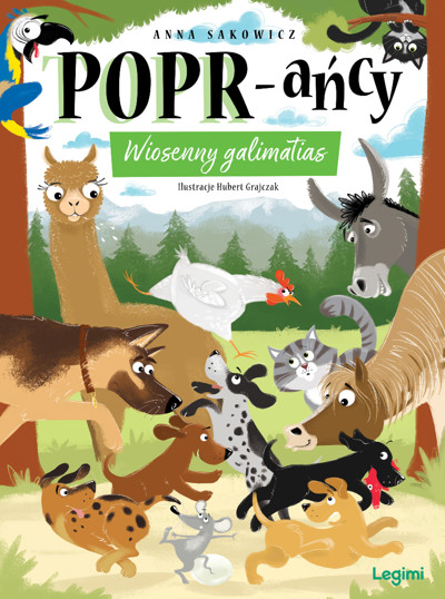 Okładka książki „POPR-ańcy 2: Wiosenny galimatias” — Anna Sakowicz