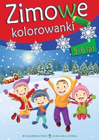 Zimowe kolorowanki 5-6 -  - książka